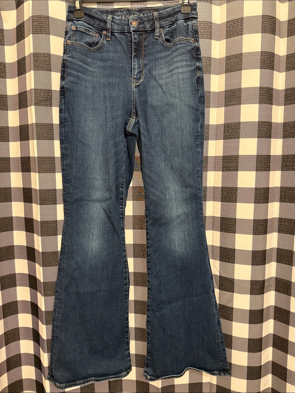American Eagle Outfitters Dark Blue Flared Jeans